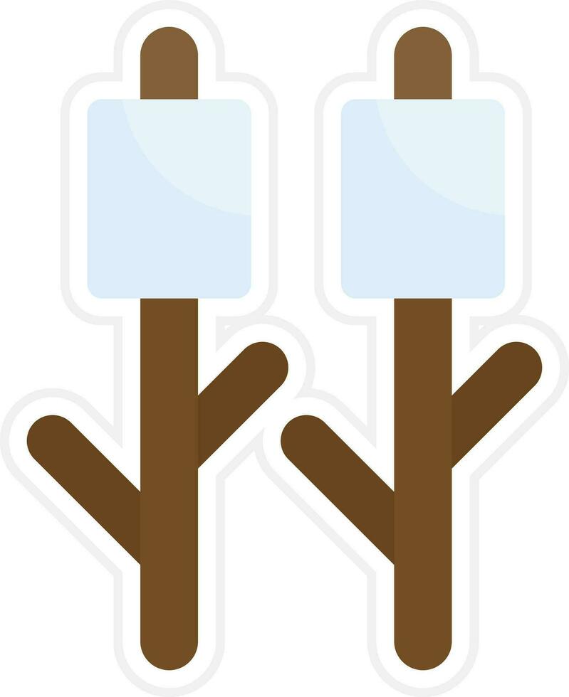 ícone de vetor de marshmallow