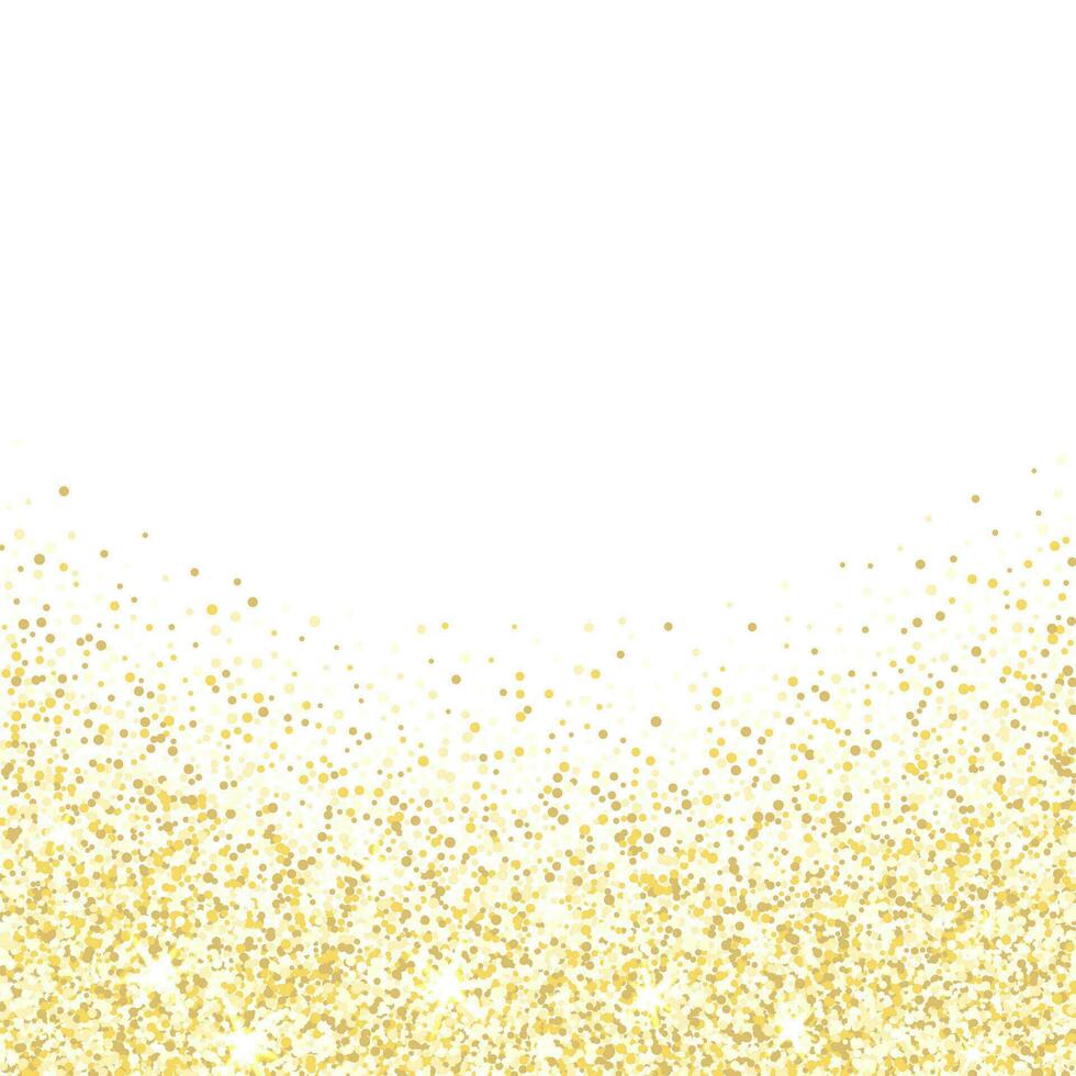 fundo de textura de glitter dourado vetor