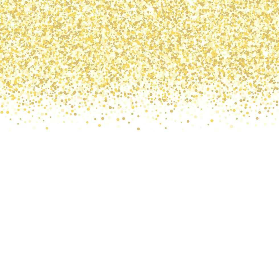 fundo de textura de glitter dourado vetor