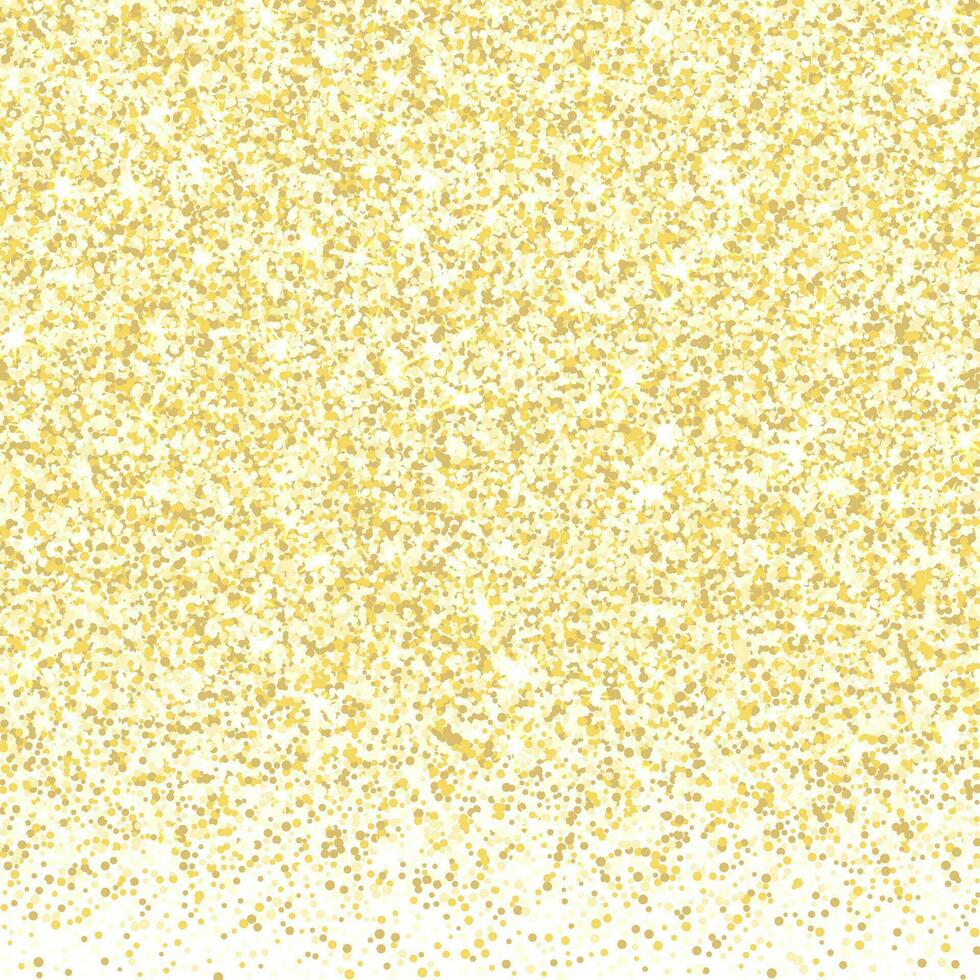 fundo de textura de glitter dourado vetor