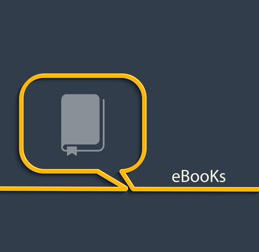 Ebook, ilustração vetorial. vetor