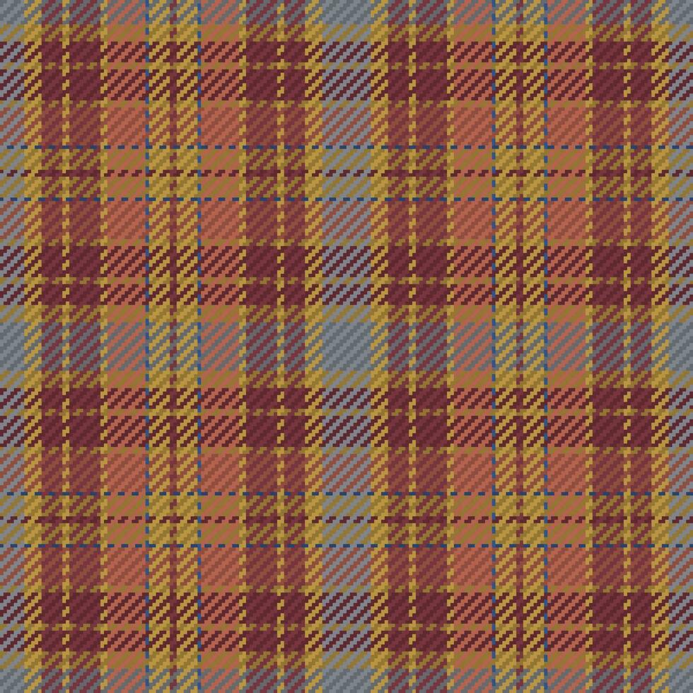 sem costura padrão de xadrez tartan escocês. fundo repetível com textura de tecido de seleção. impressão têxtil listrada de pano de fundo vetorial. vetor