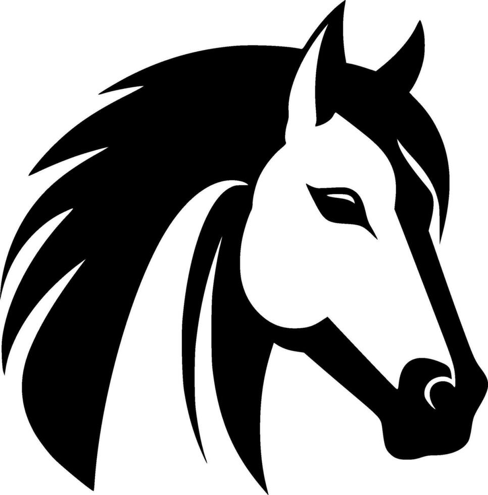 cavalo - Alto qualidade vetor logotipo - vetor ilustração ideal para camiseta gráfico