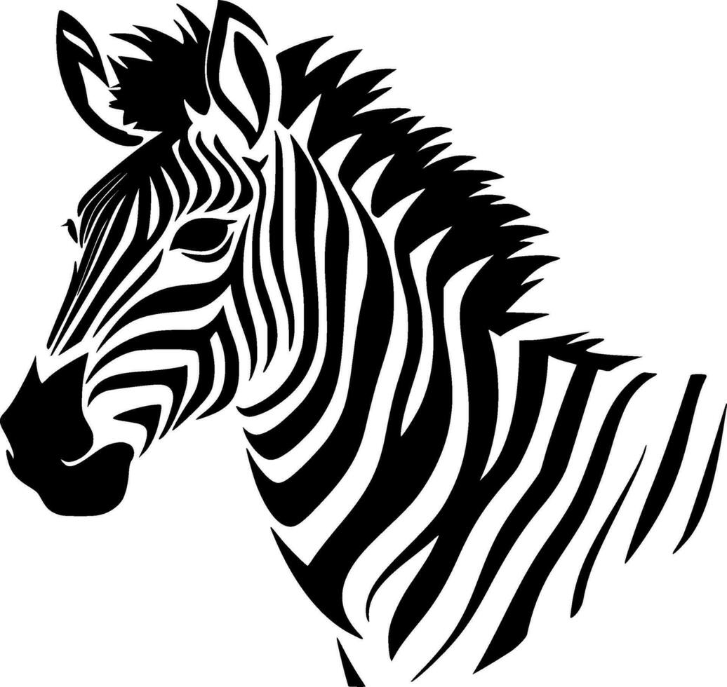 zebra - Alto qualidade vetor logotipo - vetor ilustração ideal para camiseta gráfico