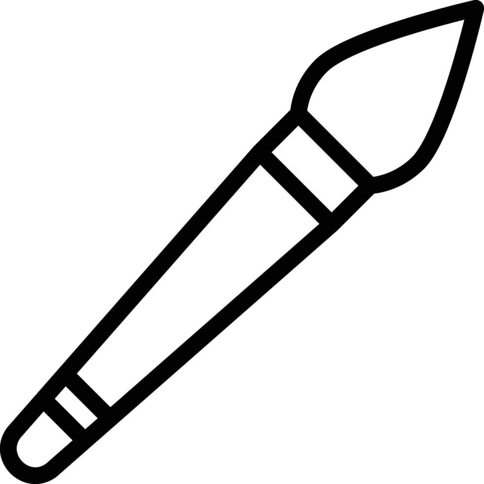 ilustração de design de ícone de vetor de pincel