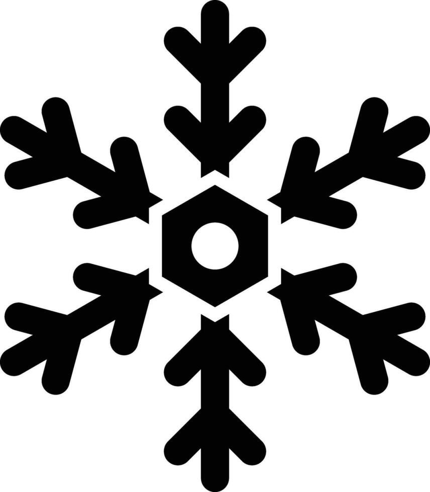 floco de neve vetor ícone Projeto ilustração
