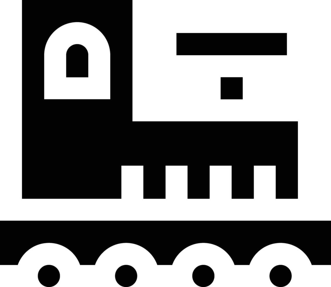 ilustração de design de ícone de vetor de trem