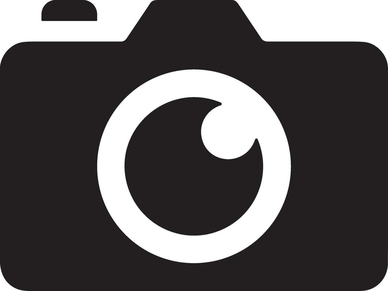 Câmera fotografia ícone símbolo vetor imagem. ilustração do multimídia fotográfico lente gráfico Projeto imagem