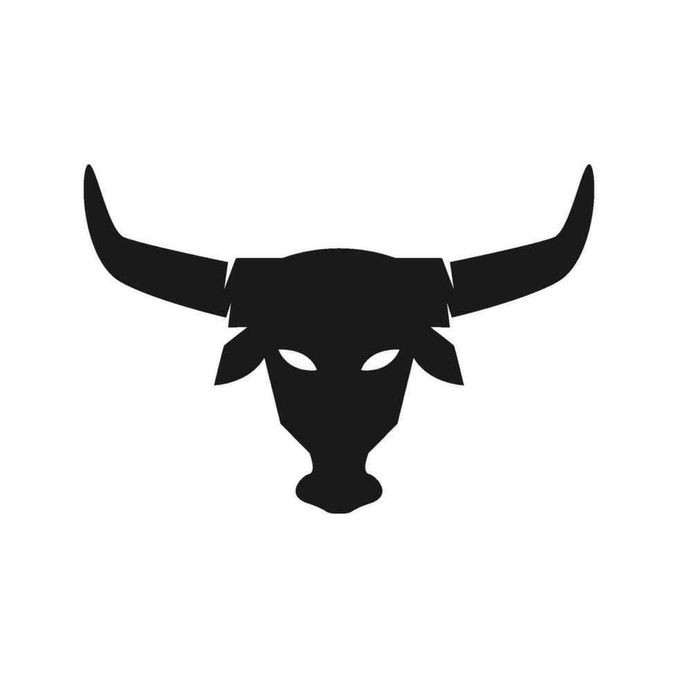 búfalo logotipo Projeto conceito vetor