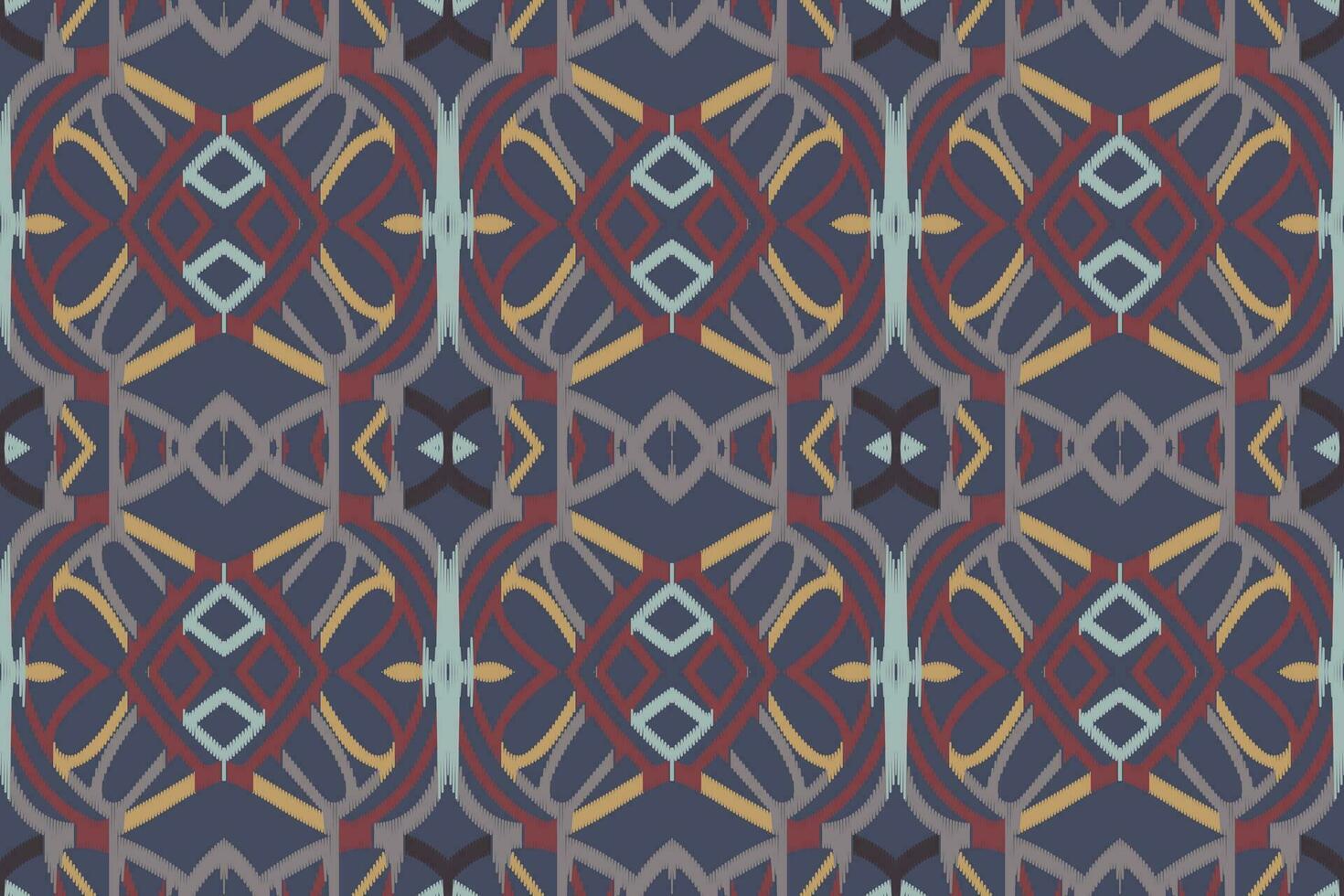 ikat damasco paisley bordado fundo. ikat desatado padronizar geométrico étnico oriental padronizar tradicional.asteca estilo abstrato vetor Projeto para textura,tecido,vestuário,embrulho,sarongue.