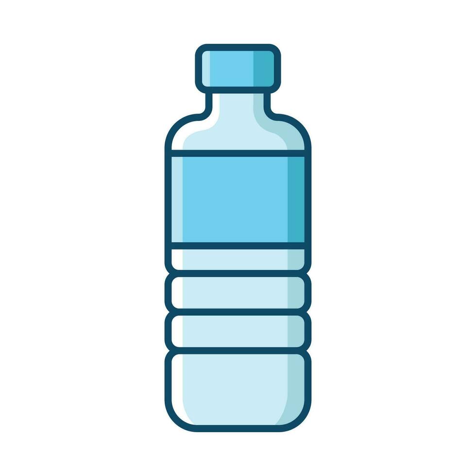 água garrafa ícone vetor Projeto modelo simples e limpar \ limpo