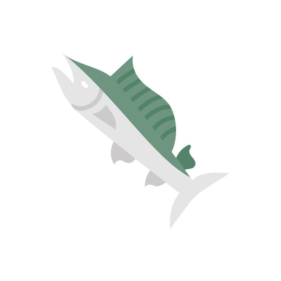 peixe lança ícone dentro vetor. ilustração vetor