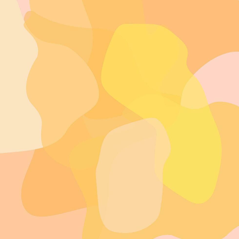 abstrato padronizar dentro laranja e amarelo tons. vetor ilustração