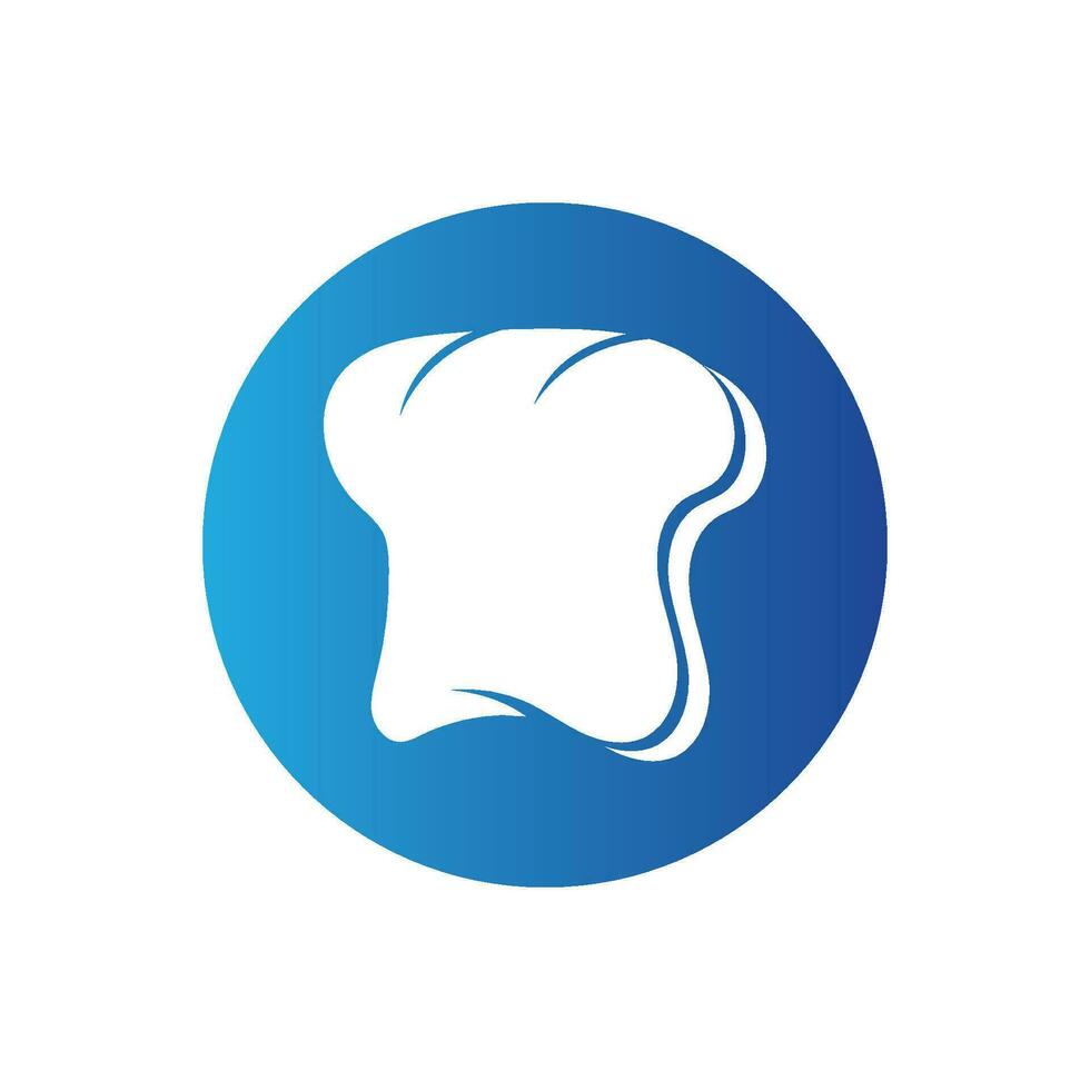 pão logotipo e símbolo vetor