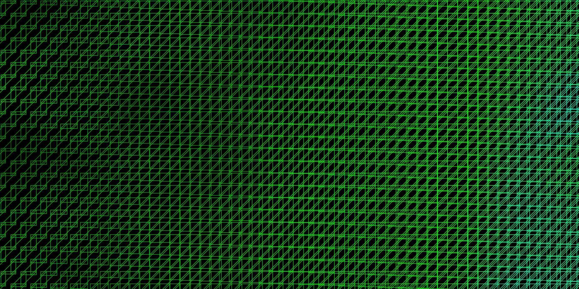 pano de fundo vector verde escuro com linhas.