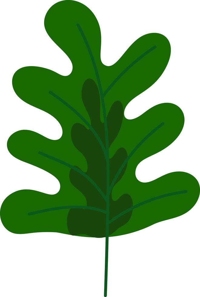 crescente árvore folha verde jardim eco natureza vetor