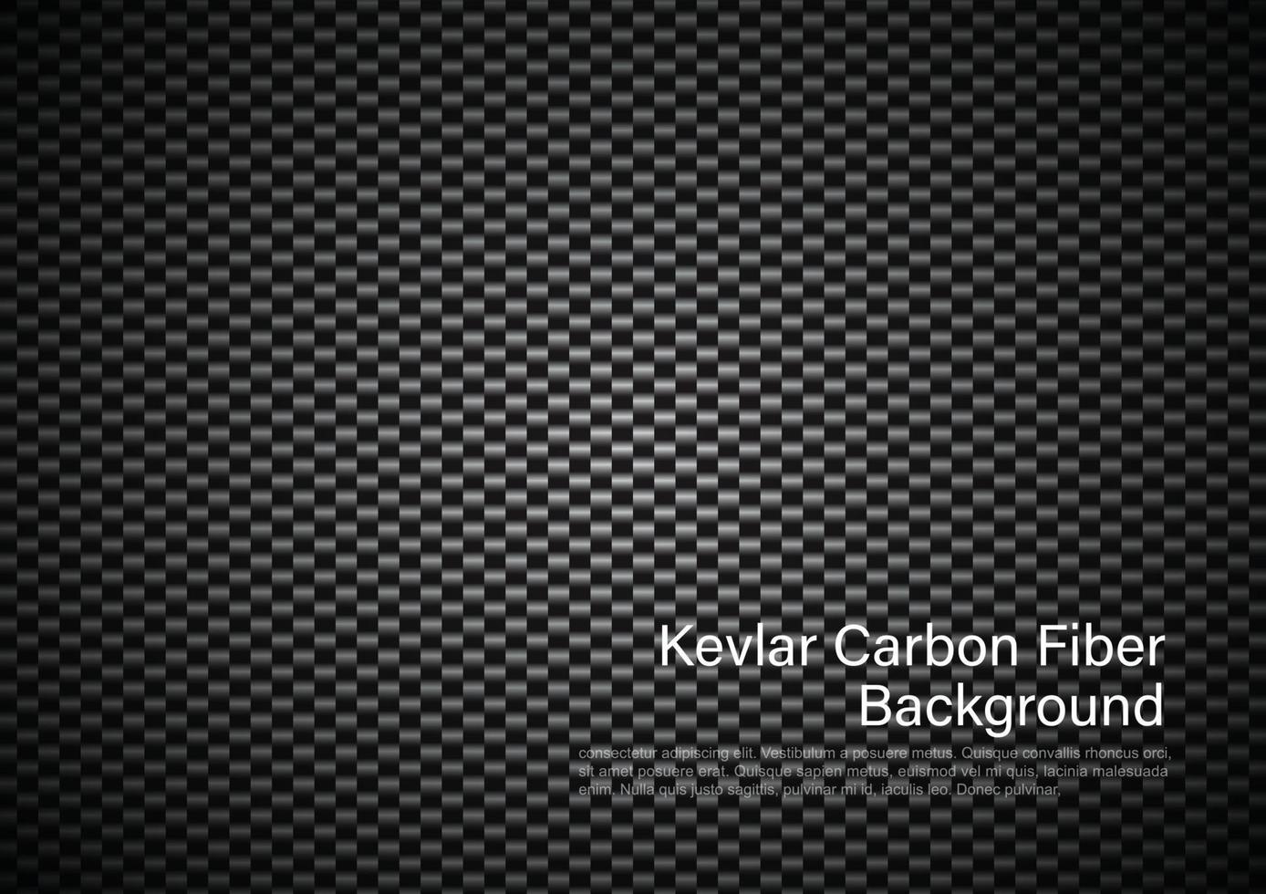 fundo de fibra de carbono kevlar. ilustrador vetorial vetor