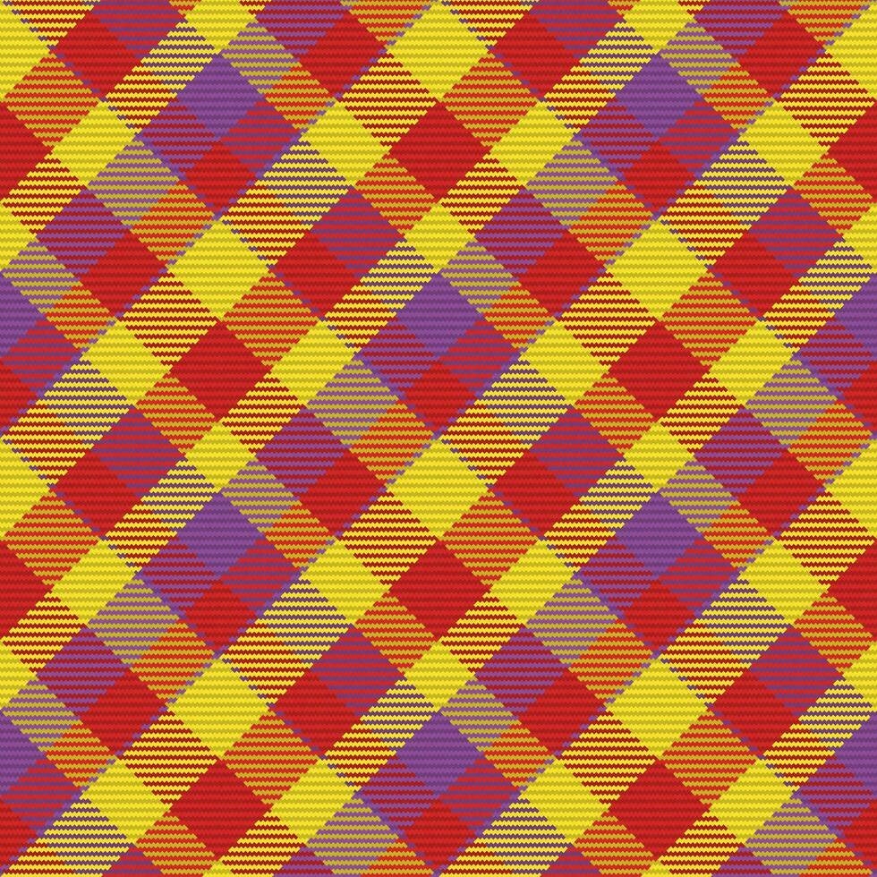 sem costura padrão de xadrez tartan escocês. fundo repetível com textura de tecido de seleção. impressão têxtil listrada de pano de fundo vetorial. vetor