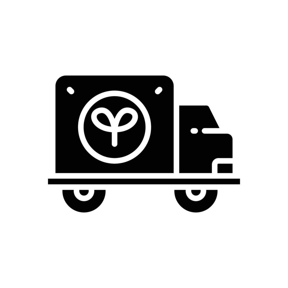 caminhão glifo ícone. vetor ícone para seu local na rede Internet, móvel, apresentação, e logotipo Projeto.