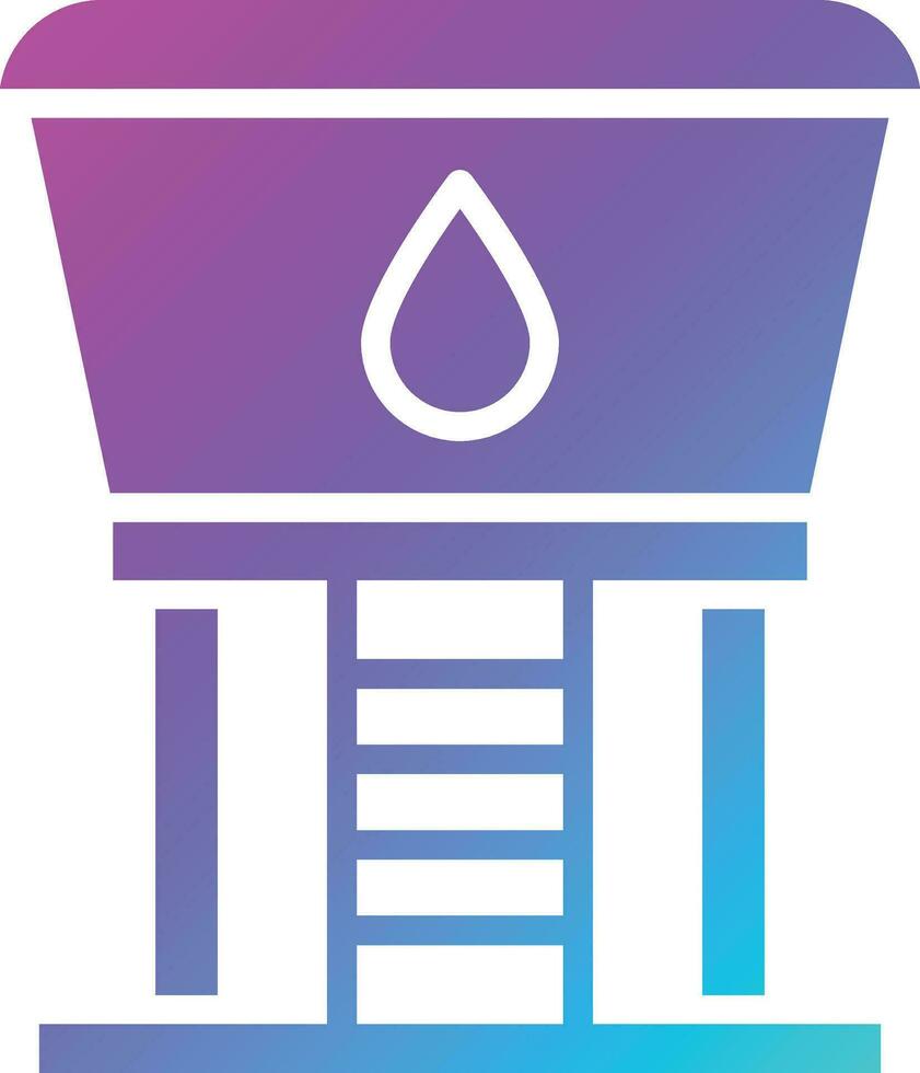 água torre vetor ícone Projeto ilustração