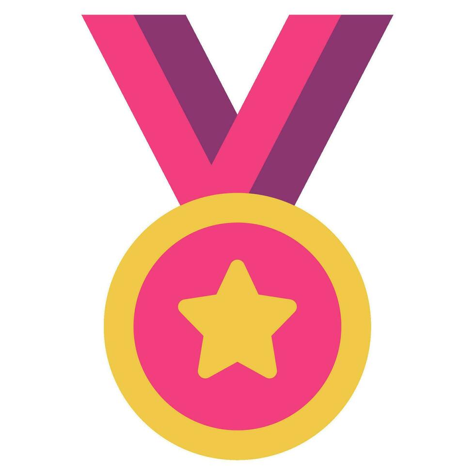 medalha ícone ilustração, para uiux, infográfico, etc vetor