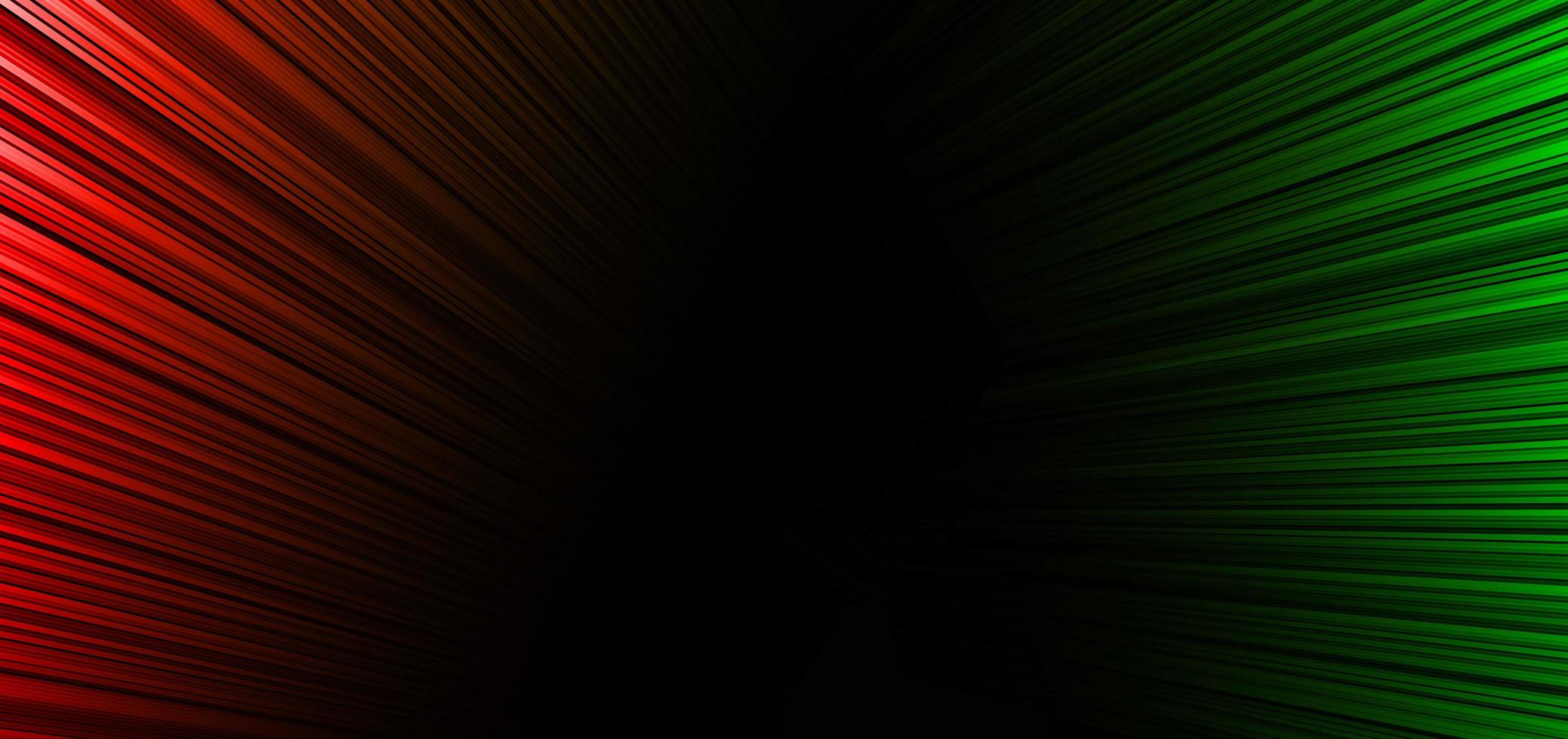 abstrato vermelho e verde listra linhas diagonais luz de fundo. vetor