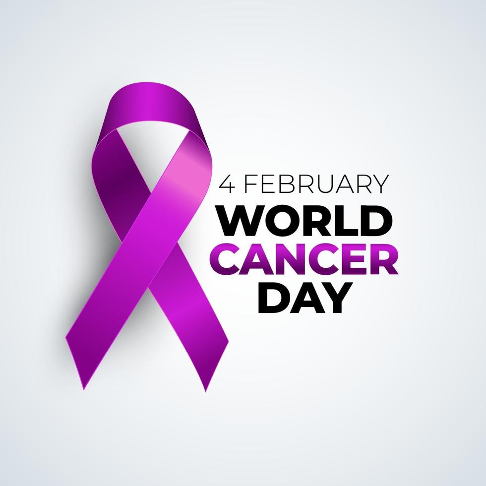 4 de fevereiro, dia mundial do câncer, antecedentes médicos vetor