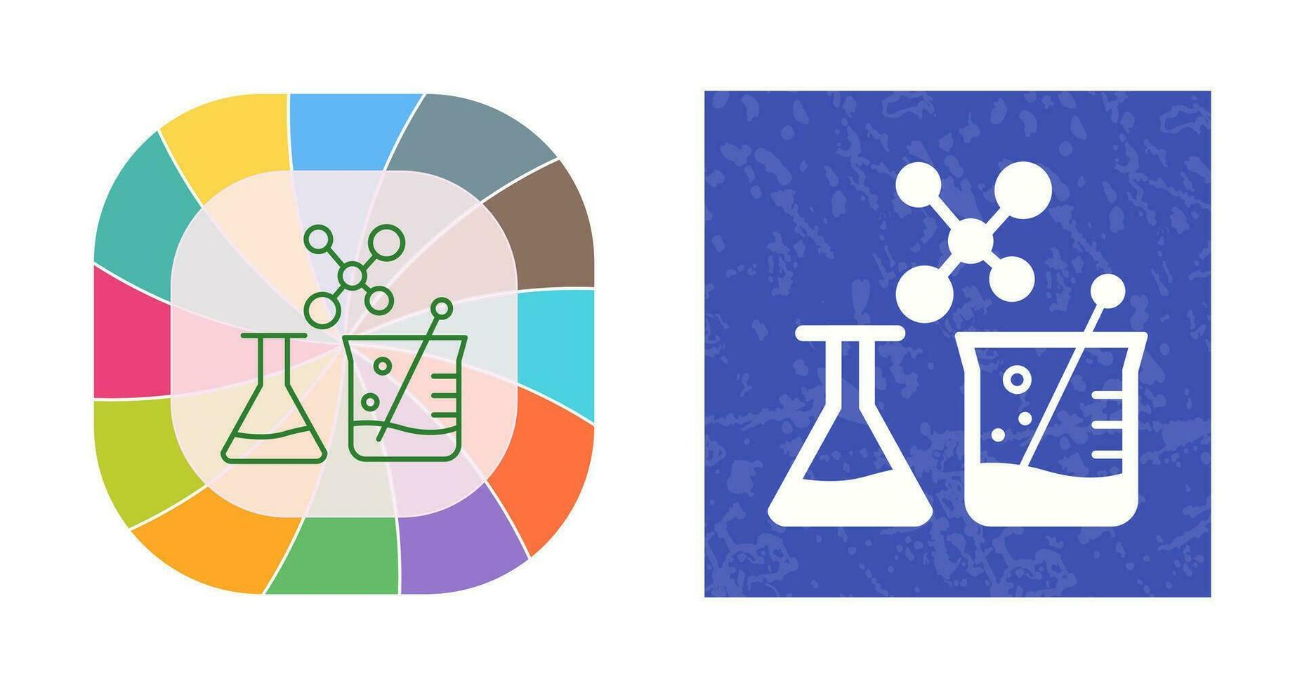 ícone de vetor de química