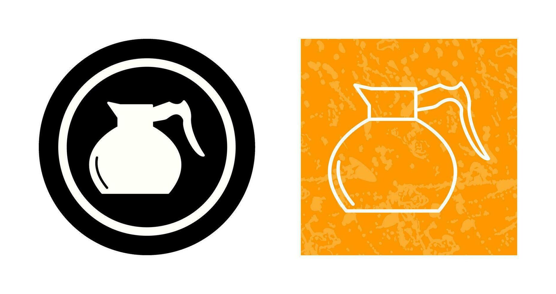 ícone de vetor de pote de café
