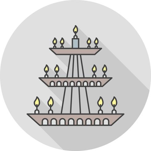 ícone de lâmpada de vetor