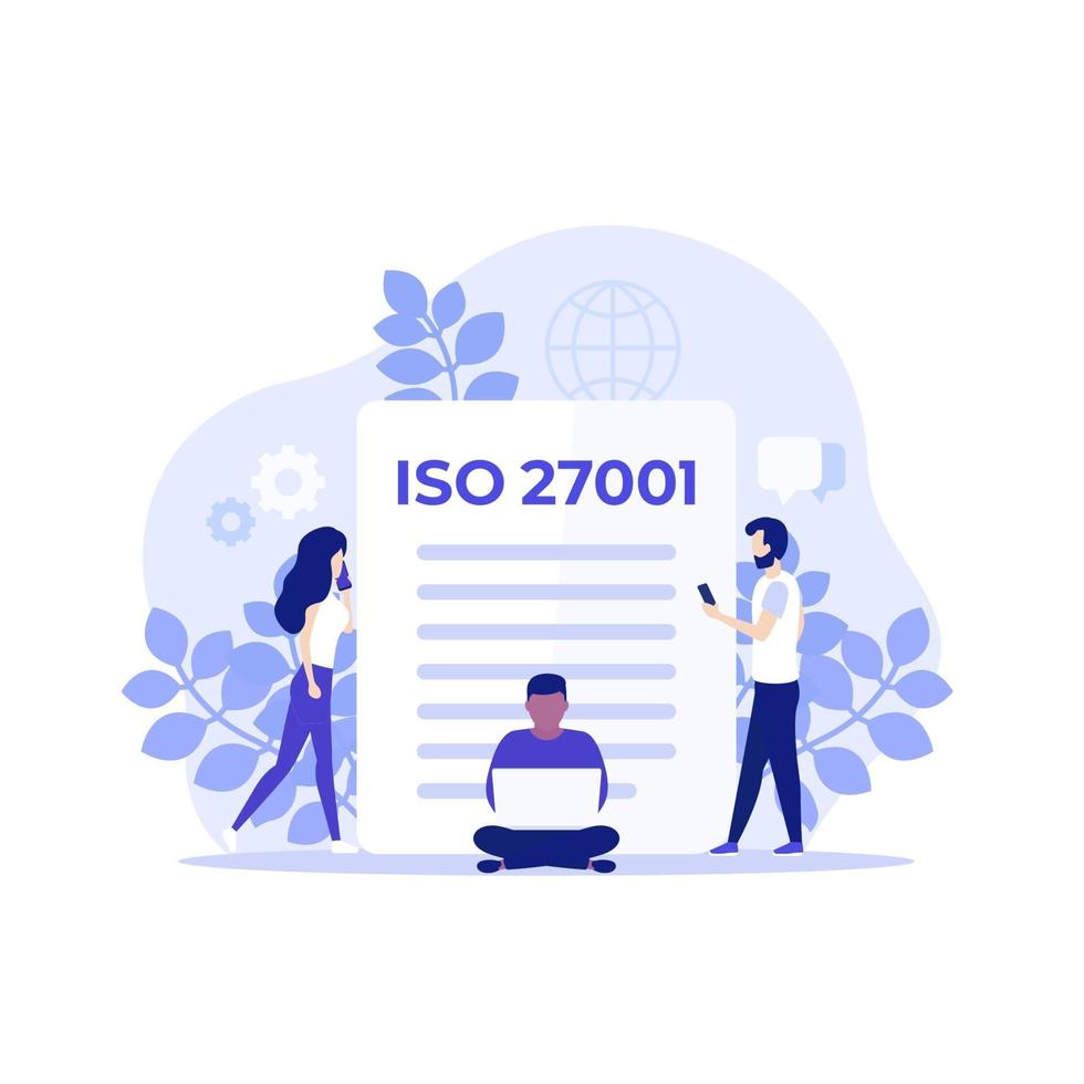 certificação iso 27001 e pessoas, vetor