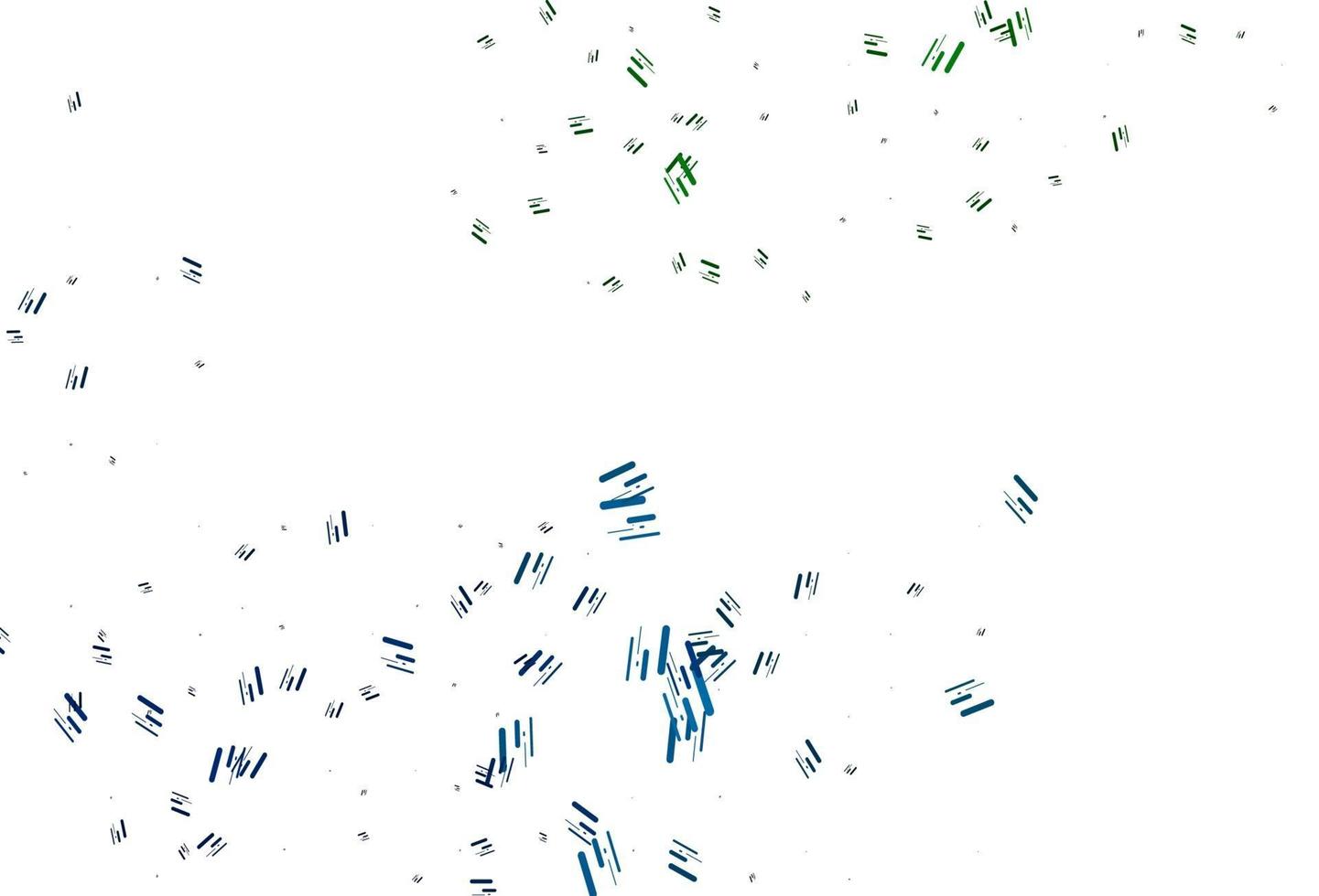 modelo de vetor azul claro e verde com varas repetidas.