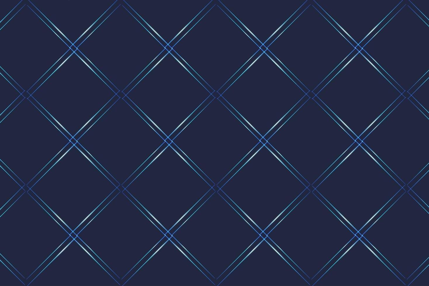 fundo de repetição de padrão abstrato azul com brilho brilhante vetor