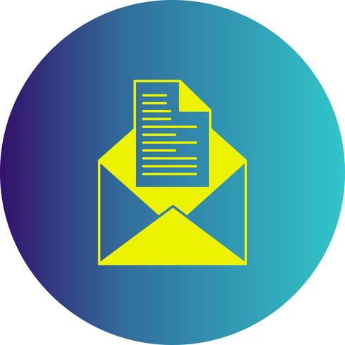 ícone de e-mail de vetor