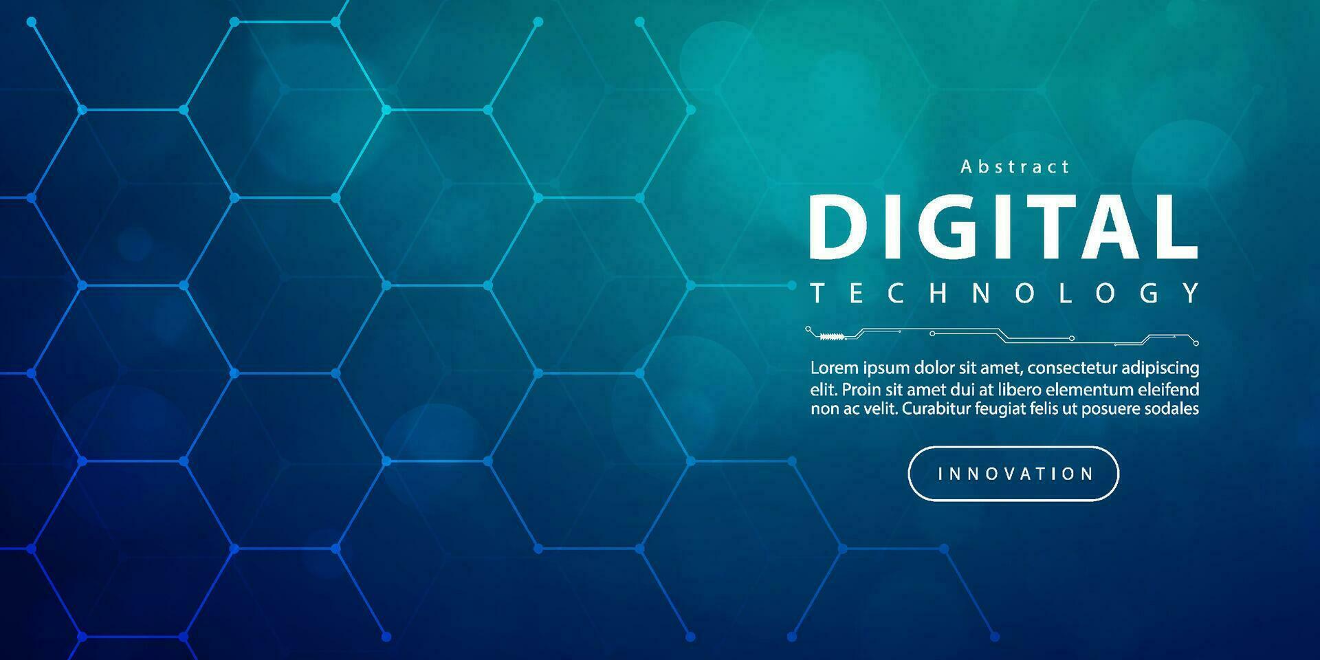 digital tecnologia Internet rede Rapidez conexão azul verde fundo, cyber nano Informação, abstrato comunicação, inovação futuro tecnologia dados, ai grande dados linhas pontos, ilustração vetor 3d