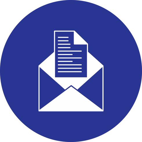 ícone de e-mail de vetor
