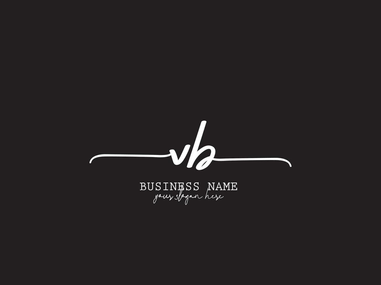assinatura vb moda logotipo ícone, luxo vb bv logotipo carta Projeto para fazer compras vetor