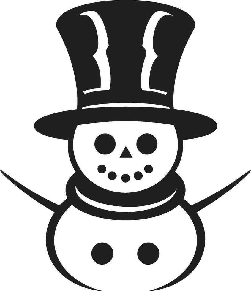 boneco de neve vetores dentro foco inverno delícias vetorizado boneco de neve serenata refrigerado arte