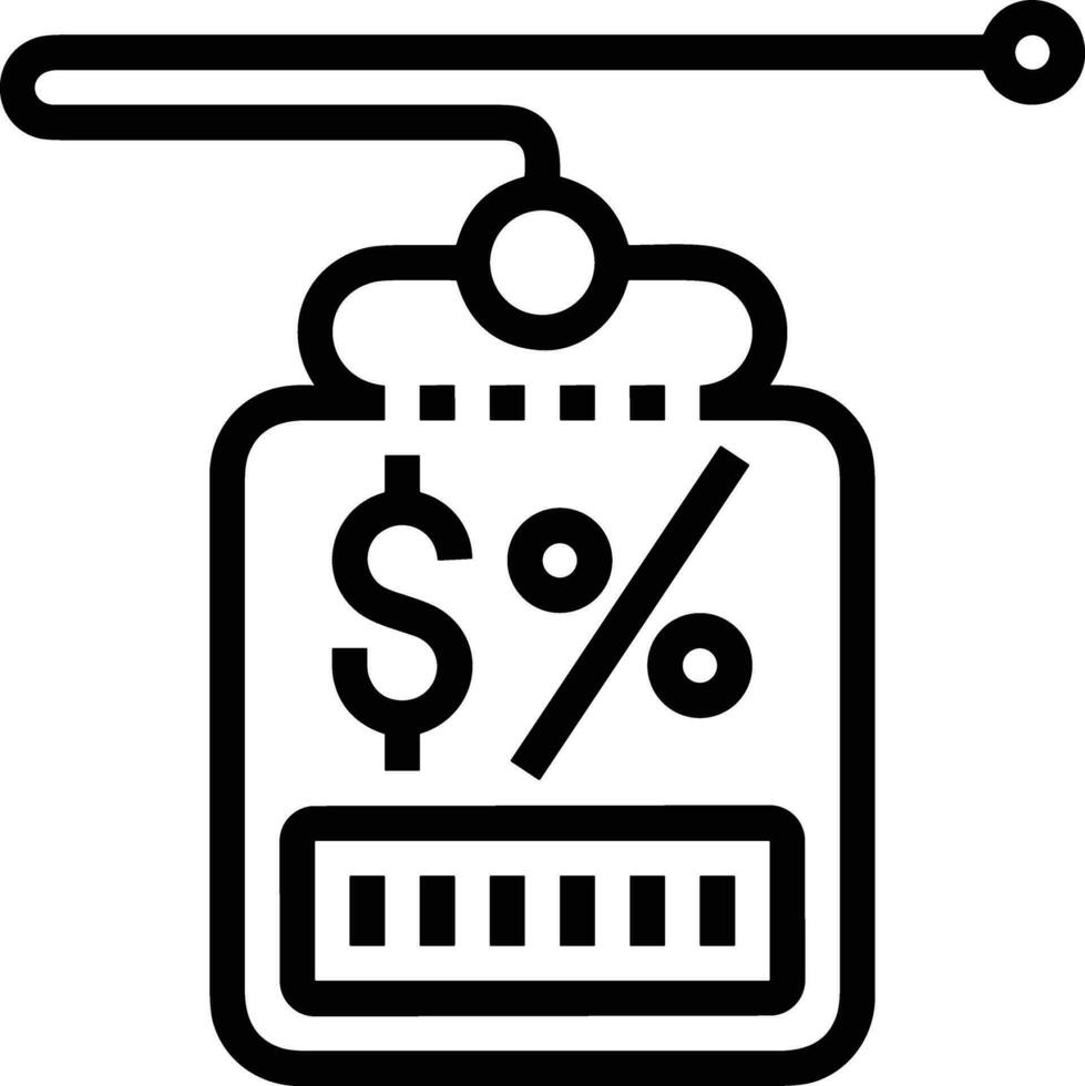 preço tag ícone símbolo vetor imagem. ilustração do a cupom produtos precificação venda imagem Projeto