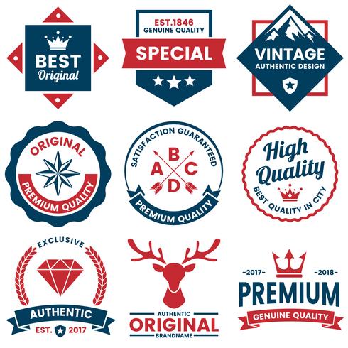 Vintage Retro Vector Logo para banner