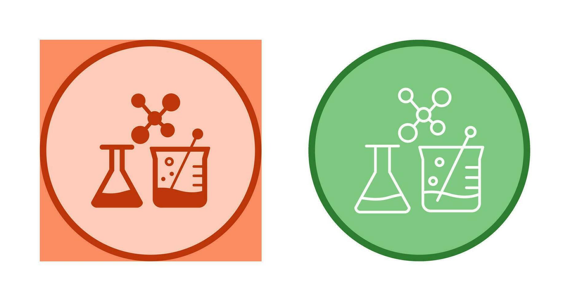 ícone de vetor de química