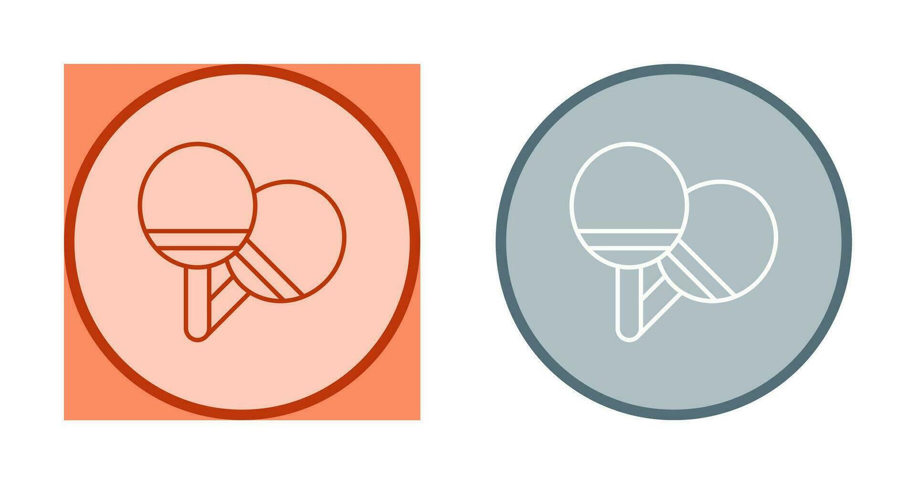 ícone de vetor de pingue-pongue