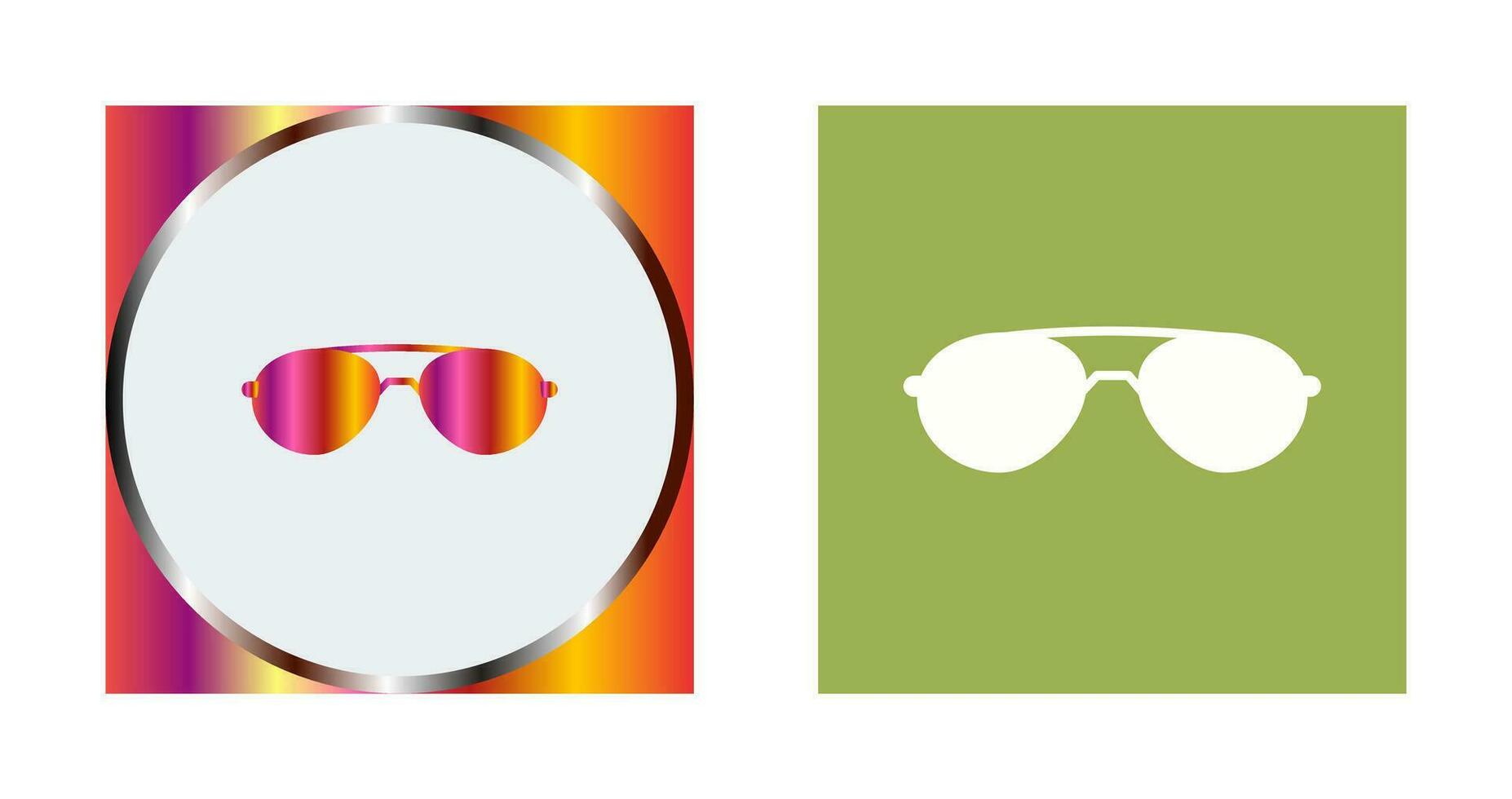 ícone de vetor de óculos de sol