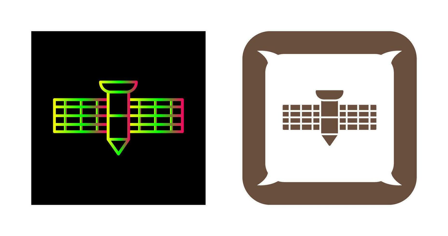 ícone de vetor de satélite