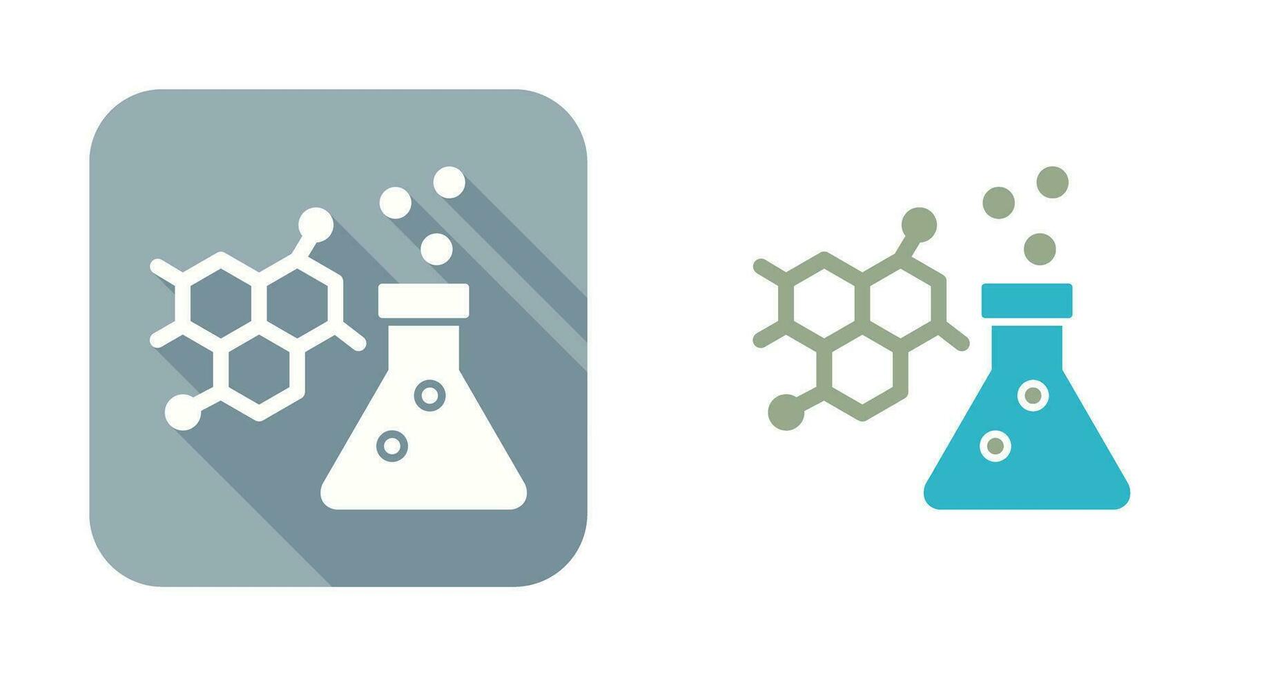 ícone de vetor de química