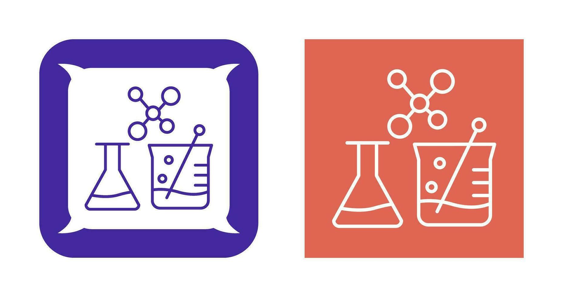 ícone de vetor de química