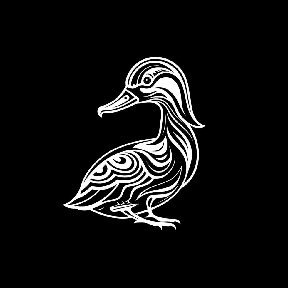 Pato - Alto qualidade vetor logotipo - vetor ilustração ideal para camiseta gráfico