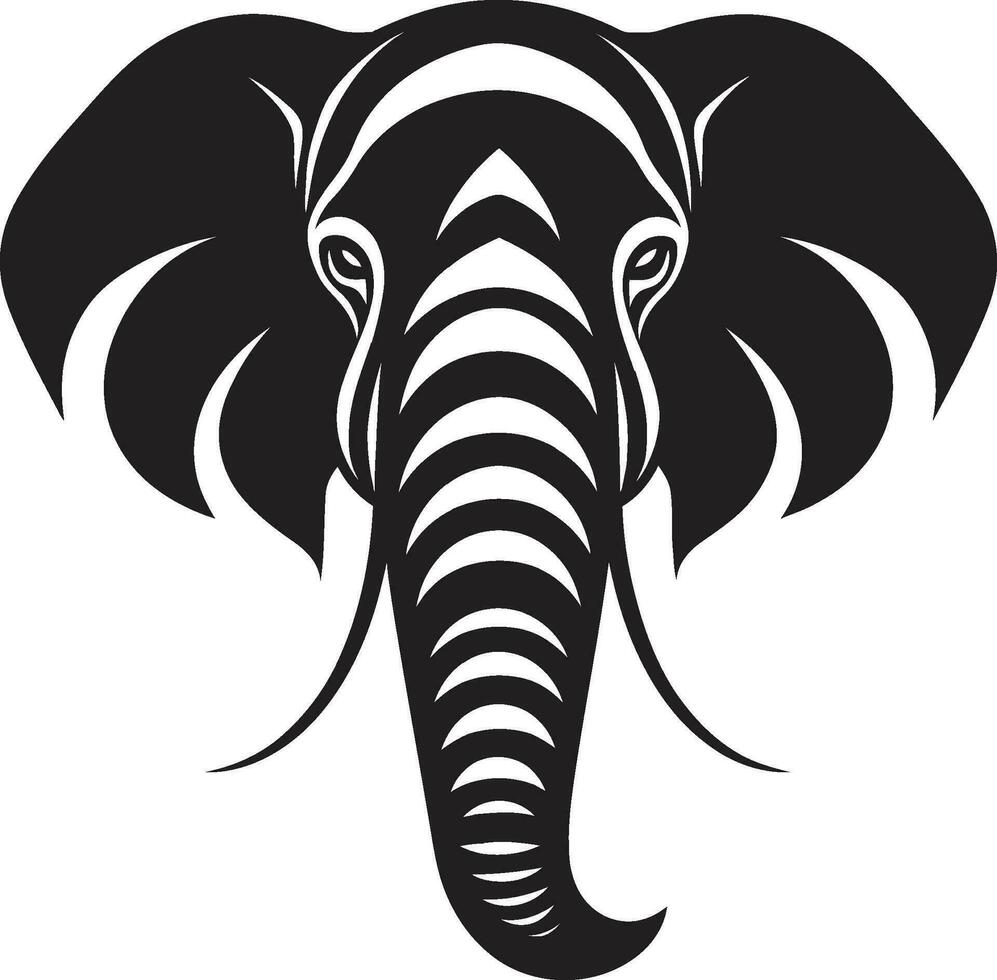 elefante logotipo com gradiente cor uma moderno e dinâmico Projeto elefante logotipo com metálico cor uma luxuoso e sofisticado Projeto vetor