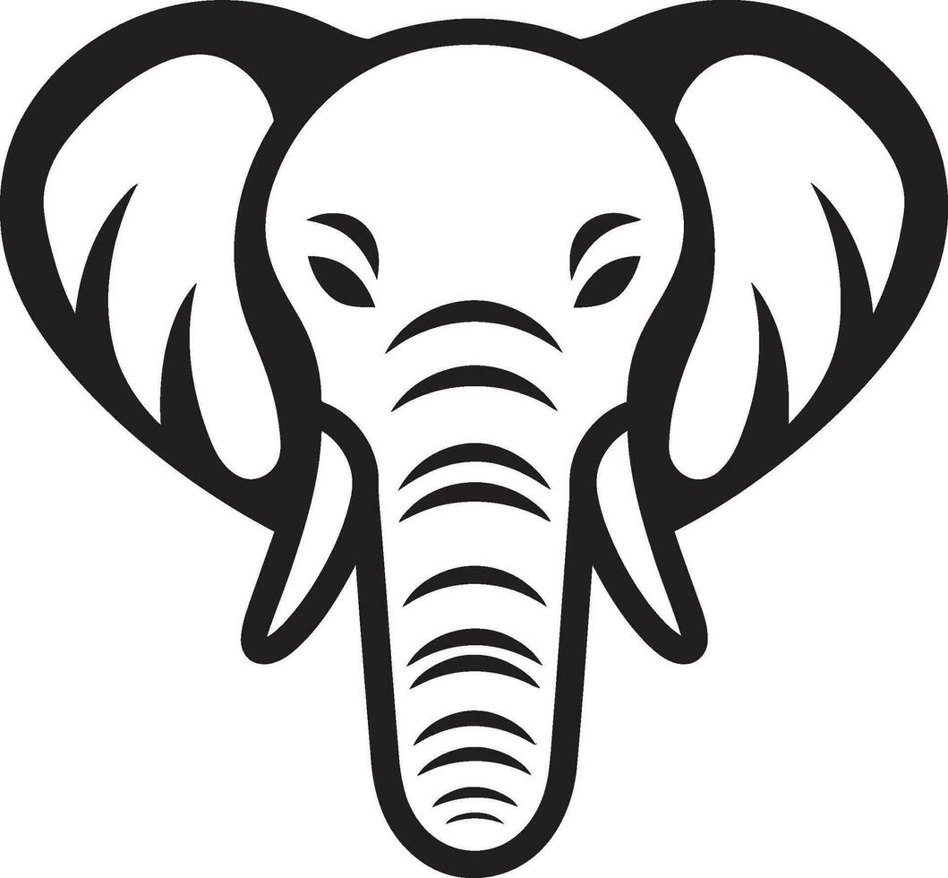 elefante logotipo para Educação uma Diversão e noivando Projeto elefante logotipo para caridade uma significativo e poderoso Projeto vetor