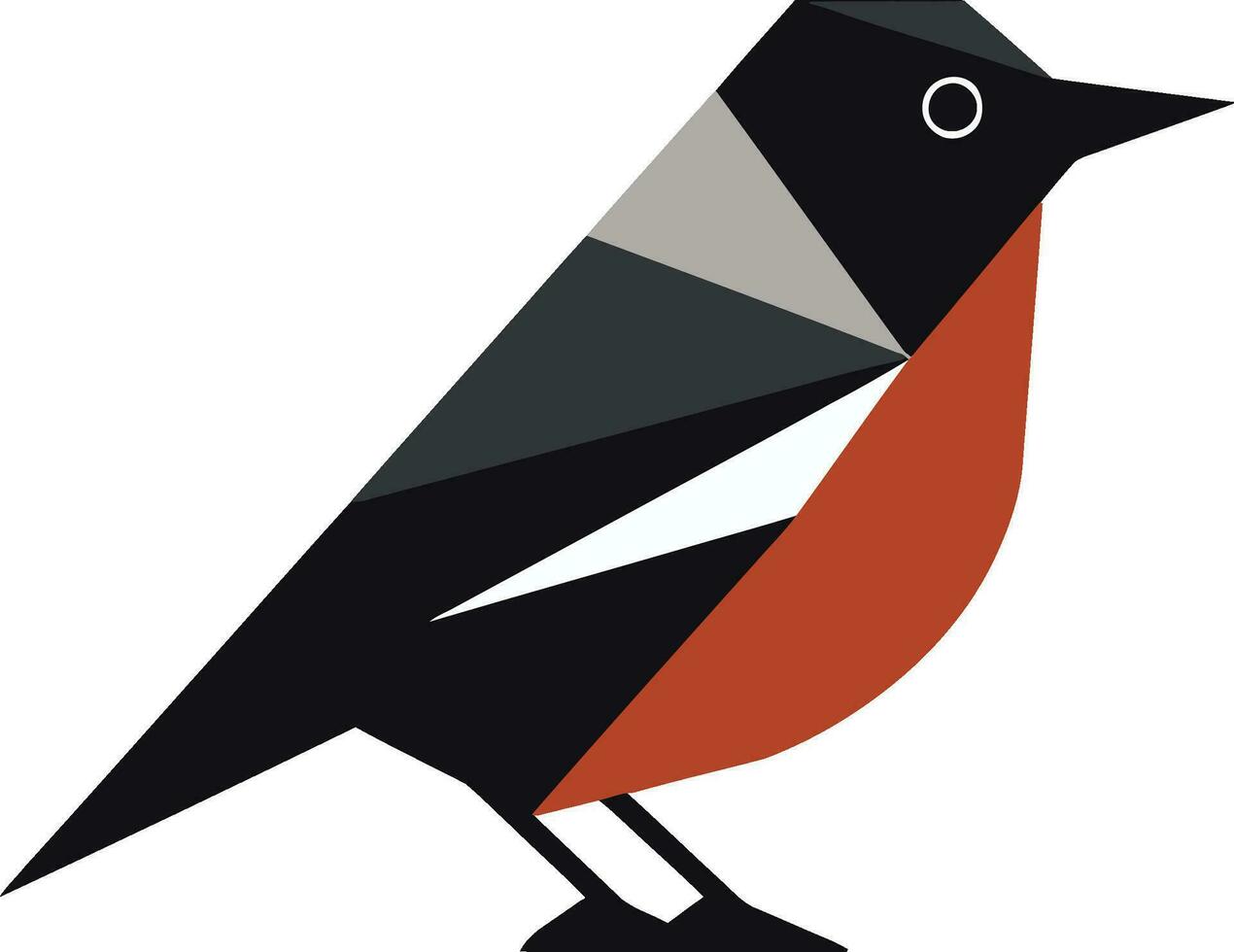 aviária beleza dentro Preto vetor pássaro silhueta icônico pássaro canoro excelência monocromático emblema